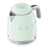 Smeg 50's 1400W Retro Style Electric Mini Countertop Kettle with Cordless Base, Pastel Green, 0.8-L image 7
