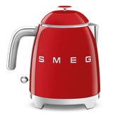 Smeg 50's 1400W Retro Style Electric Mini Countertop Kettle with Cordless Base, Red, 0.8-L image 4