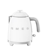 Smeg 50's 1400W Retro Style Electric Mini Countertop Kettle with Cordless Base, White, 0.8-L image 5