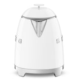 Smeg 50's 1400W Retro Style Electric Mini Countertop Kettle with Cordless Base, White, 0.8-L image 6