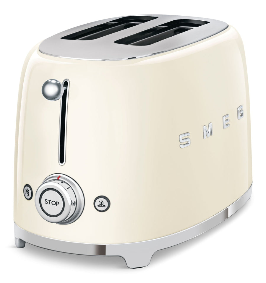 Smeg 50's Retro 2-Slice Toaster, Cream