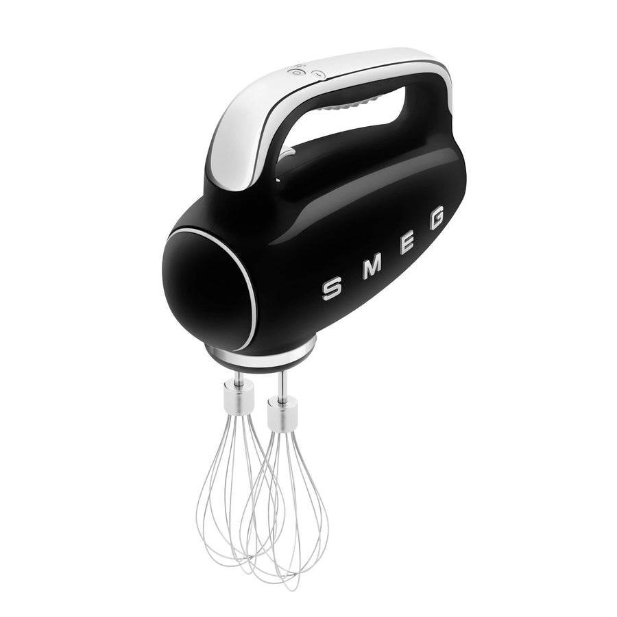 Smeg 50s Retro Style Electric 9-Speed Hand Mixer with Dough Hook & Whisk