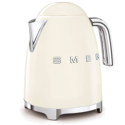 Smeg 50s Retro Style Fix Temperature Countertop Kettle, 1400W, 1.7-L, Cream