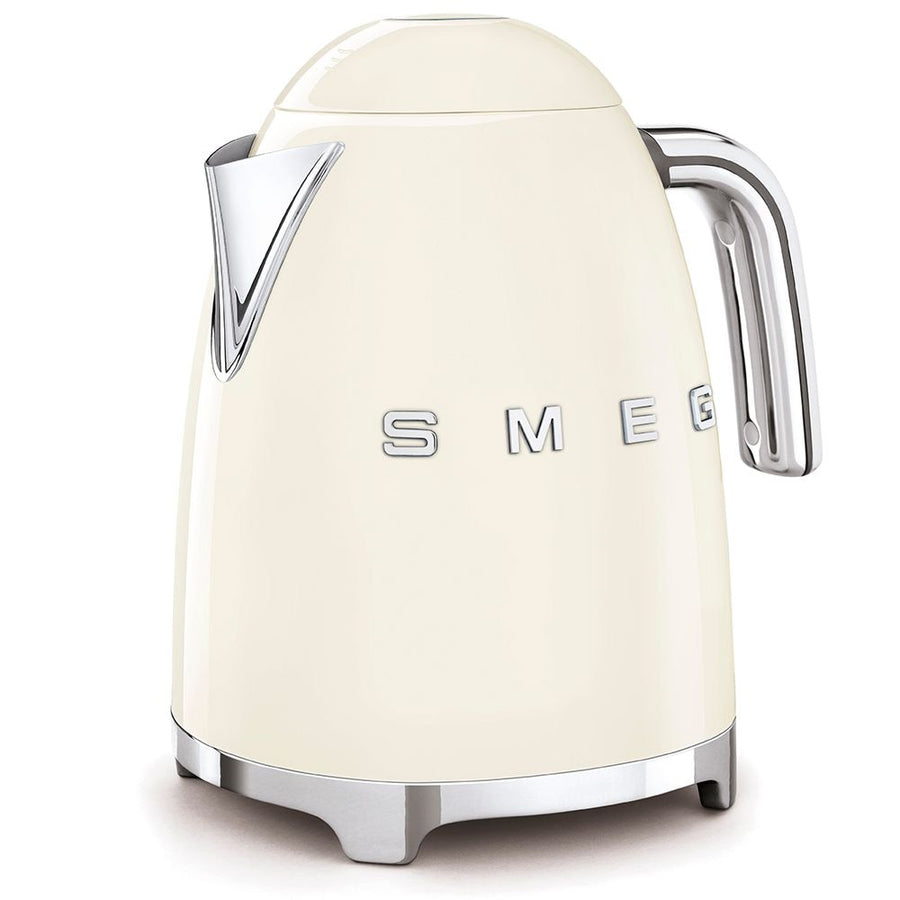 Smeg 50s Retro Style Fix Temperature Countertop Kettle, 1400W, 1.7-L, Cream