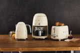 Smeg 50s Retro Style Fix Temperature Countertop Kettle, 1400W, 1.7-L, Cream image 6