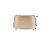 Smeg 50's Retro Style Wide Slot Pop Up Electric Toaster with 6 Settings, 2-Slice, Champagne image 4