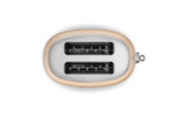 Smeg 50's Retro Style Wide Slot Pop Up Electric Toaster with 6 Settings, 2-Slice, Champagne image 6