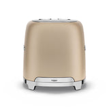 Smeg 50's Retro Style Wide Slot Pop Up Electric Toaster with 6 Settings, 2-Slice, Champagne image 7