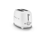 Smeg 50's Retro Style Wide Slot Pop Up Electric Toaster with 6 Settings, 2-Slice, Matte White image 4