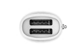 Smeg 50's Retro Style Wide Slot Pop Up Electric Toaster with 6 Settings, 2-Slice, Matte White image 6