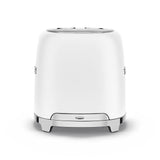 Smeg 50's Retro Style Wide Slot Pop Up Electric Toaster with 6 Settings, 2-Slice, Matte White image 7