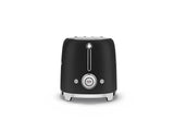 Smeg 50's Retro Style Wide Slot Pop Up Electric Toaster with 6 Settings, 2-Slices, Matte Black image 4