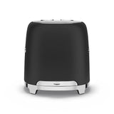 Smeg 50's Retro Style Wide Slot Pop Up Electric Toaster with 6 Settings, 2-Slices, Matte Black image 8
