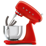 SMEG 600W Vintage Tilting Stand Mixer, 10-Speed, Red image 2