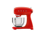 SMEG 600W Vintage Tilting Stand Mixer, 10-Speed, Red image 4