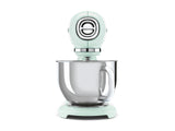 SMEG 600W Vintage Tilting Stand Mixer, Pastel Green image 5