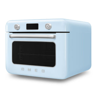 SMEG Combi Multifunction Steam Oven with Airfry, Pastel Blue