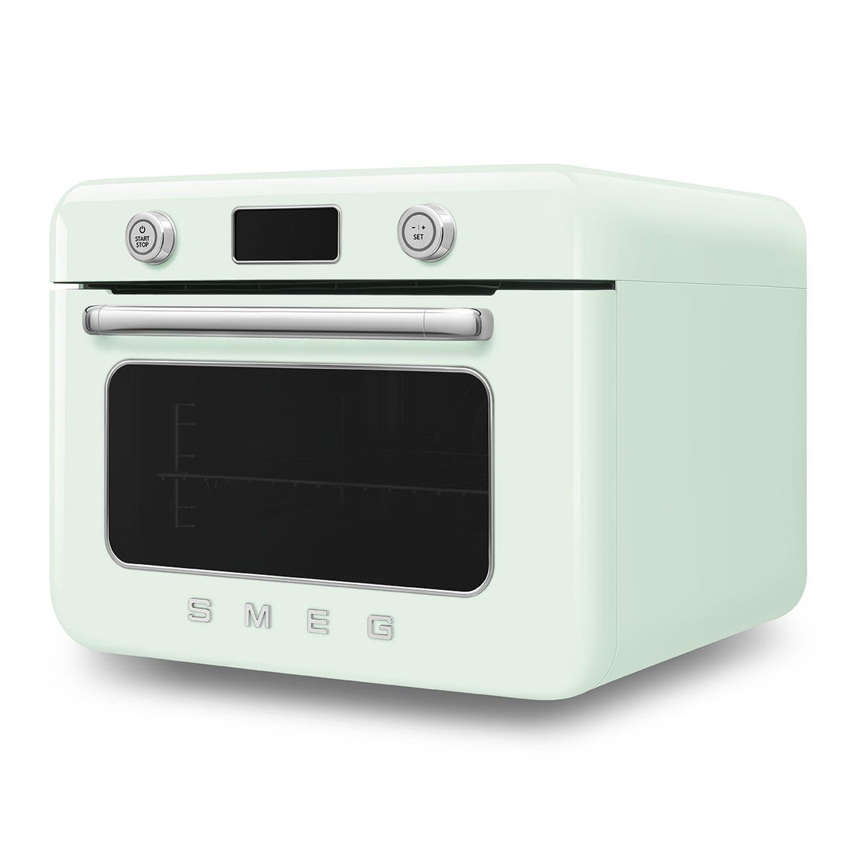 SMEG Combi Multifunction Steam Oven with Airfry, Pastel Green