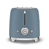 SMEG Compact 2-Slice Traditional Toaster, Storm Blue image 2