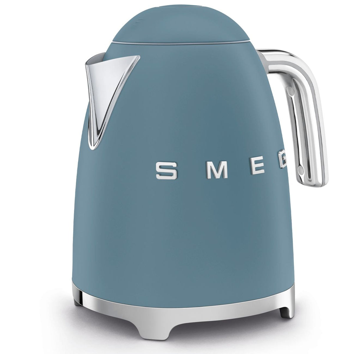 SMEG Cordless Kettle with Auto Shut Off, Matte Storm Blue, 1.7L
