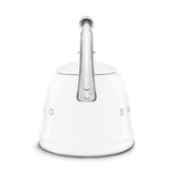 SMEG Traditional Stove Top Whistling Kettle, White, 2.3-L image 3
