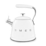 SMEG Traditional Stove Top Whistling Kettle, White, 2.3-L image 5
