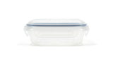 Snaplock Clear Rectangular Clear Food Storage Container, Nestable, 700-mL