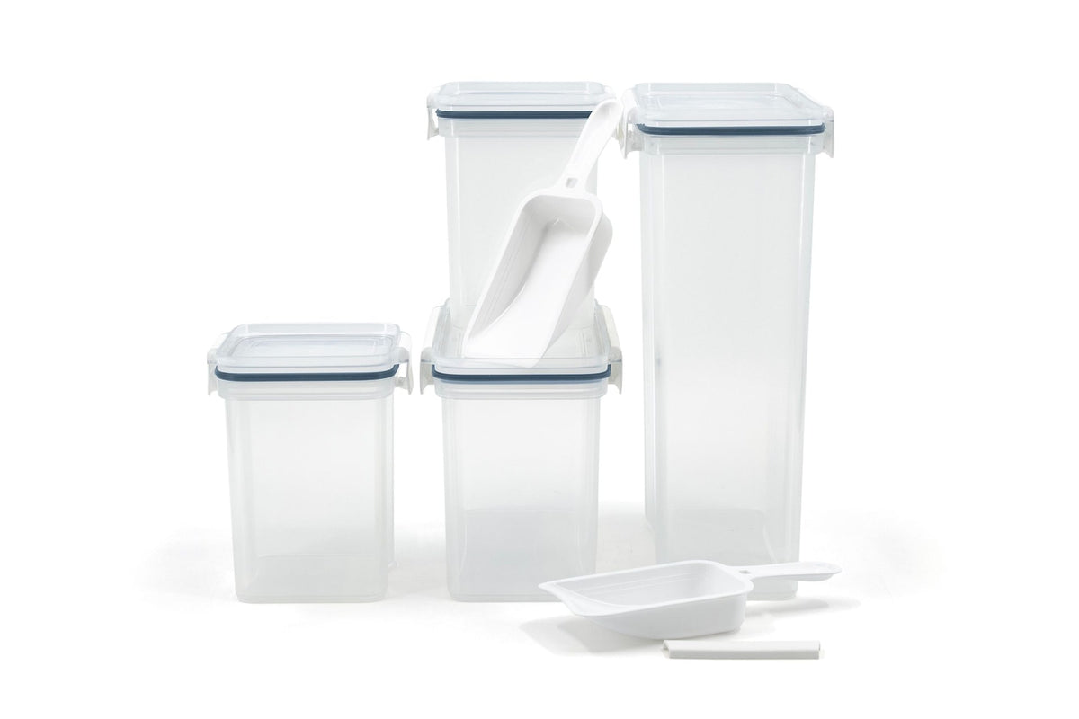 Snaplock Pantry Modular Glasslock Food Storage Container Starter Set, 4-pc
