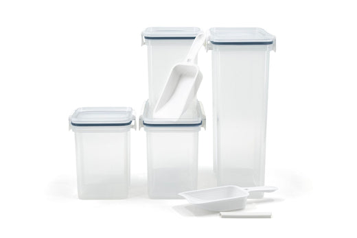 Snaplock Pantry Modular Glasslock Food Storage Container Starter Set, 4-pc