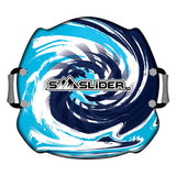 Snowslider Kids' 1-Person Lightweight Foam Winter Snow Saucer Sled/Toboggan with Handles image 3