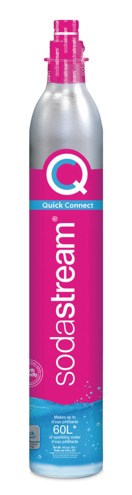 SodaStream CO2 Quick Connect Carbonator, 60-L, Exchange Program