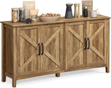 Songmics Home 4-Door Farmhouse Buffet Cabinet