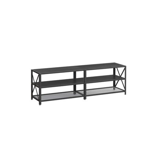 Songmics Home 70-in 3-Tier Industrial Black TV Stand