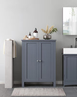 Songmics Home Dove Grey Floor Cabinet with 2 Adjustable Shelves image 8