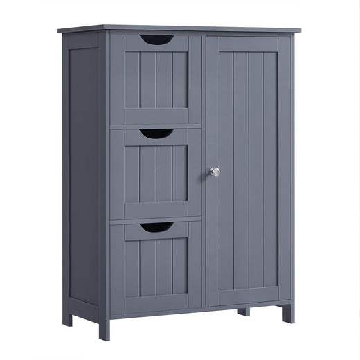 Songmics Home White Freestanding Cabinet with Drawers