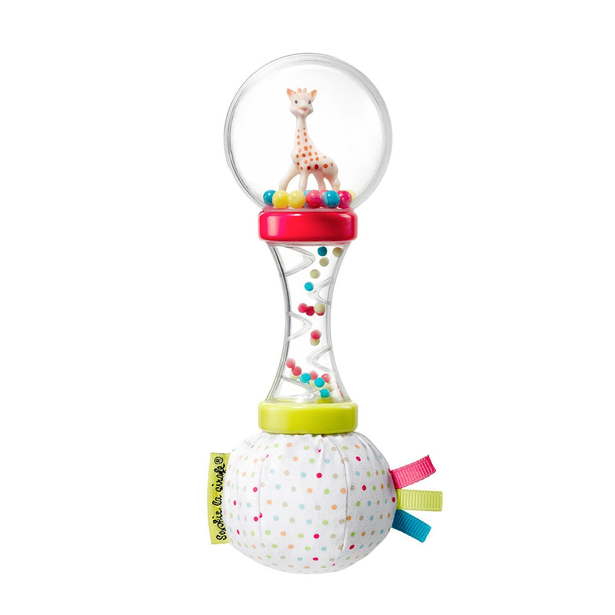 Sophie La Girafe Soft Maracas Rattle for Babies, Ages 3+