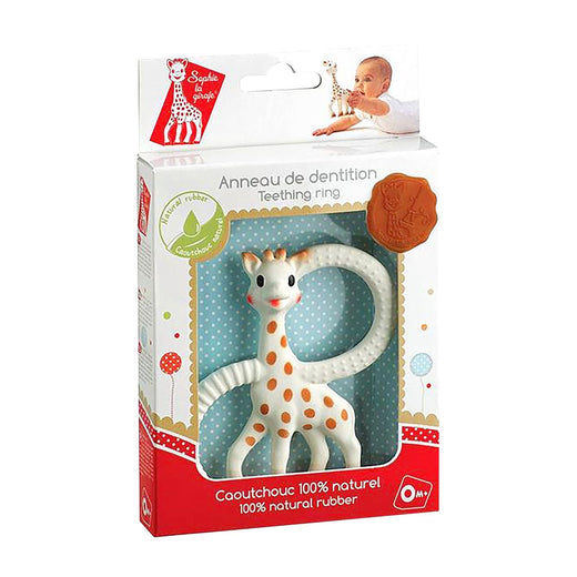 Sophie La Girafe Teether Ring Toy for Babies, Ages 0-3m