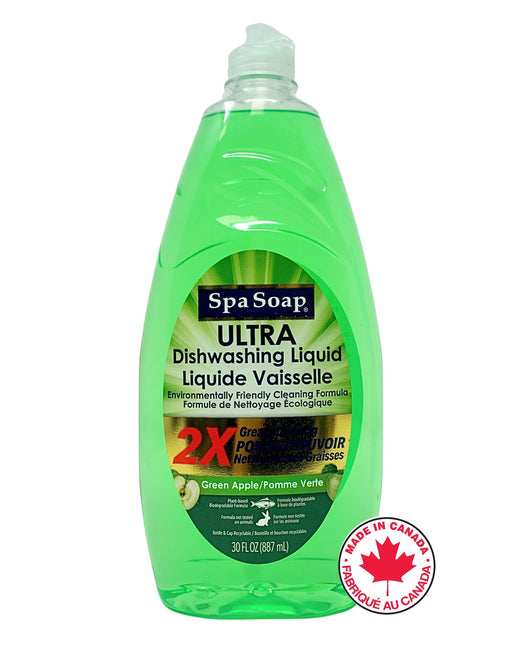 Spa Soap Ultra Liquid Dish Soap Detergent, Assorted Scents, 887-mL