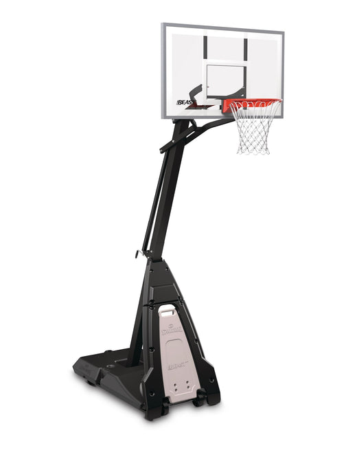 Spalding Glass Beast Portable Basketball System, 54-in