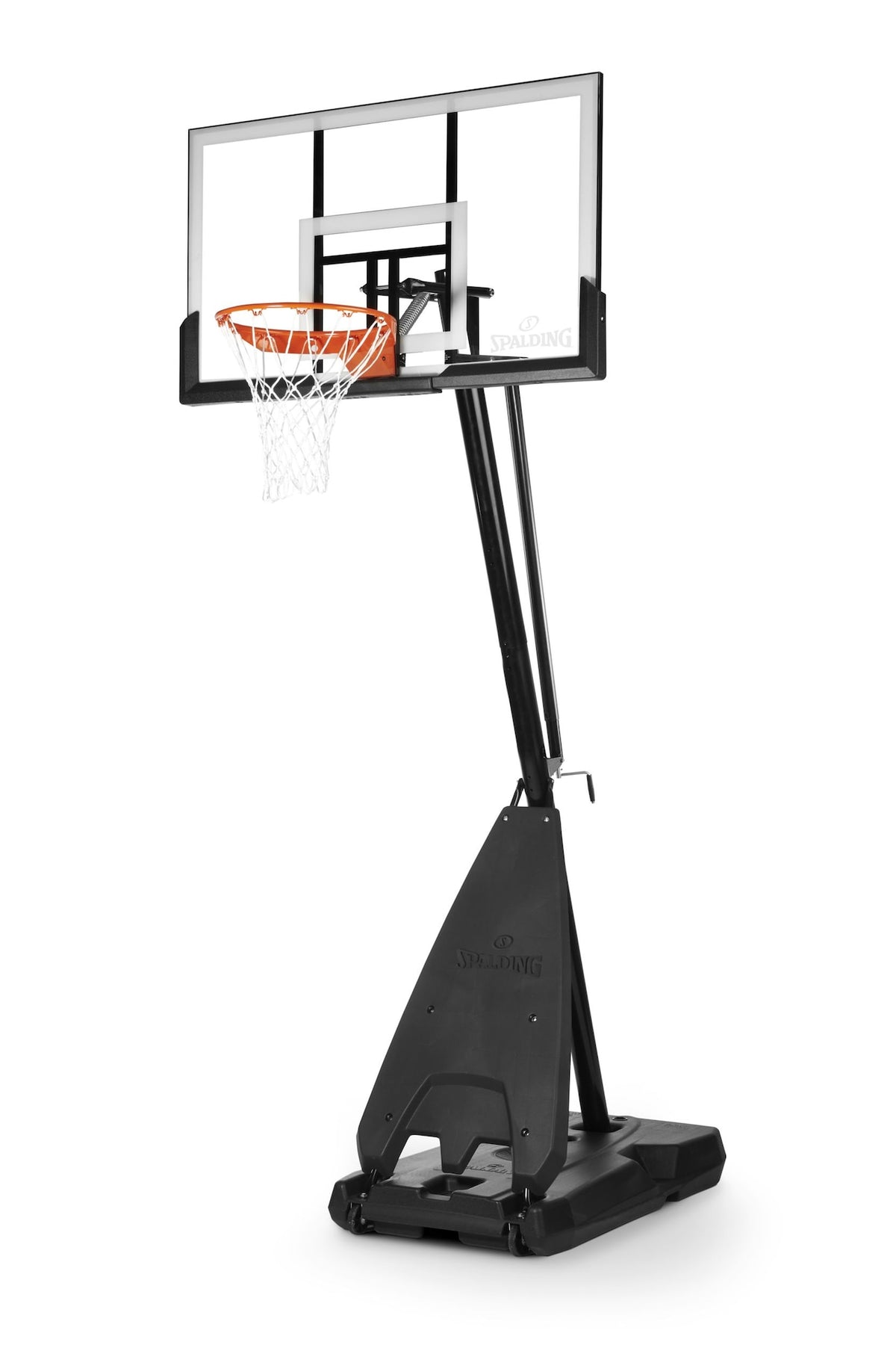 Spalding Hercules Polycarbonate Portable Basketball System, 54-in