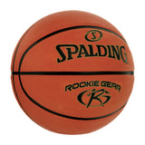 Spalding Rookie Gear Rubber Basketball, Brown, Size 5 image 2