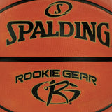 Spalding Rookie Gear Rubber Basketball, Brown, Size 5 image 7