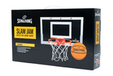 Spalding Slam Jam Indoor Over-the-Door Mounting Mini Basketball Hoop & Net with Ball image 2