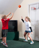 Spalding Slam Jam Indoor Over-the-Door Mounting Mini Basketball Hoop & Net with Ball image 4