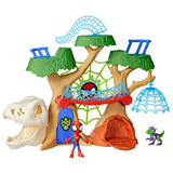 Spider-Man Spidey & His Amazing Friends Dino-Webs Treehouse Playset with Spider-Man Toys, Ages 3+ image 4
