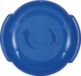 Spiral Kids' 1-Person Lightweight Plastic Winter Snow Saucer Sled/Toboggan