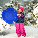 Spiral Kids' 1-Person Lightweight Plastic Winter Snow Saucer Sled/Toboggan image 6
