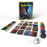 Splendor Strategy Board Game for Ages 10+, Bilingual