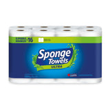 Sponge Towels Ultra Paper Towels, 8=16 rolls