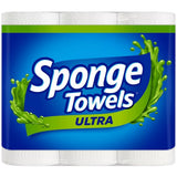 SpongeTowels Ultra Choose-A-Size Giant Roll Paper Towels, 2-ply, 12-pk image 3